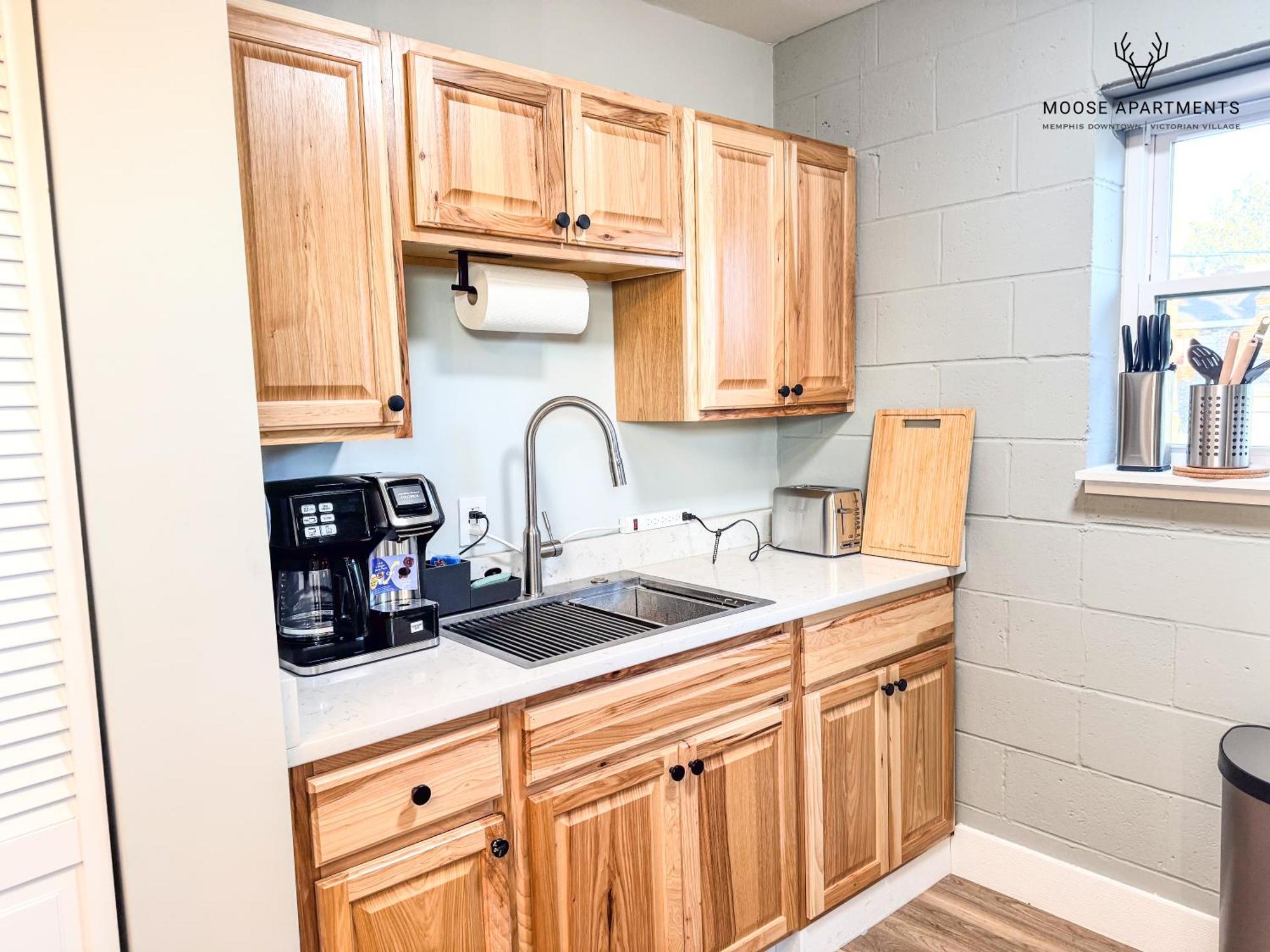 The Moose #12 - Brand New Modern Luxe Loft With Free Parking, King Bed & Fast Wifi Lägenhet Memphis Exteriör bild